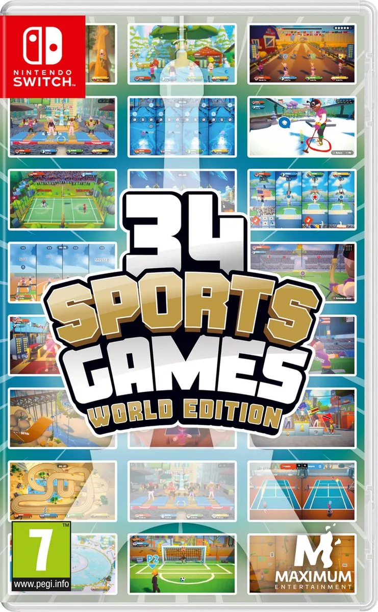 Mindscape 34 Sports Games World Edition Switch - 4 Spelers