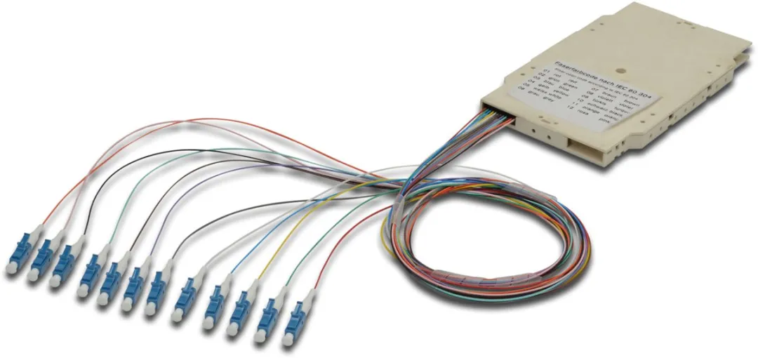 Digitus 12 LC Glasvezeladapter 9/125µ