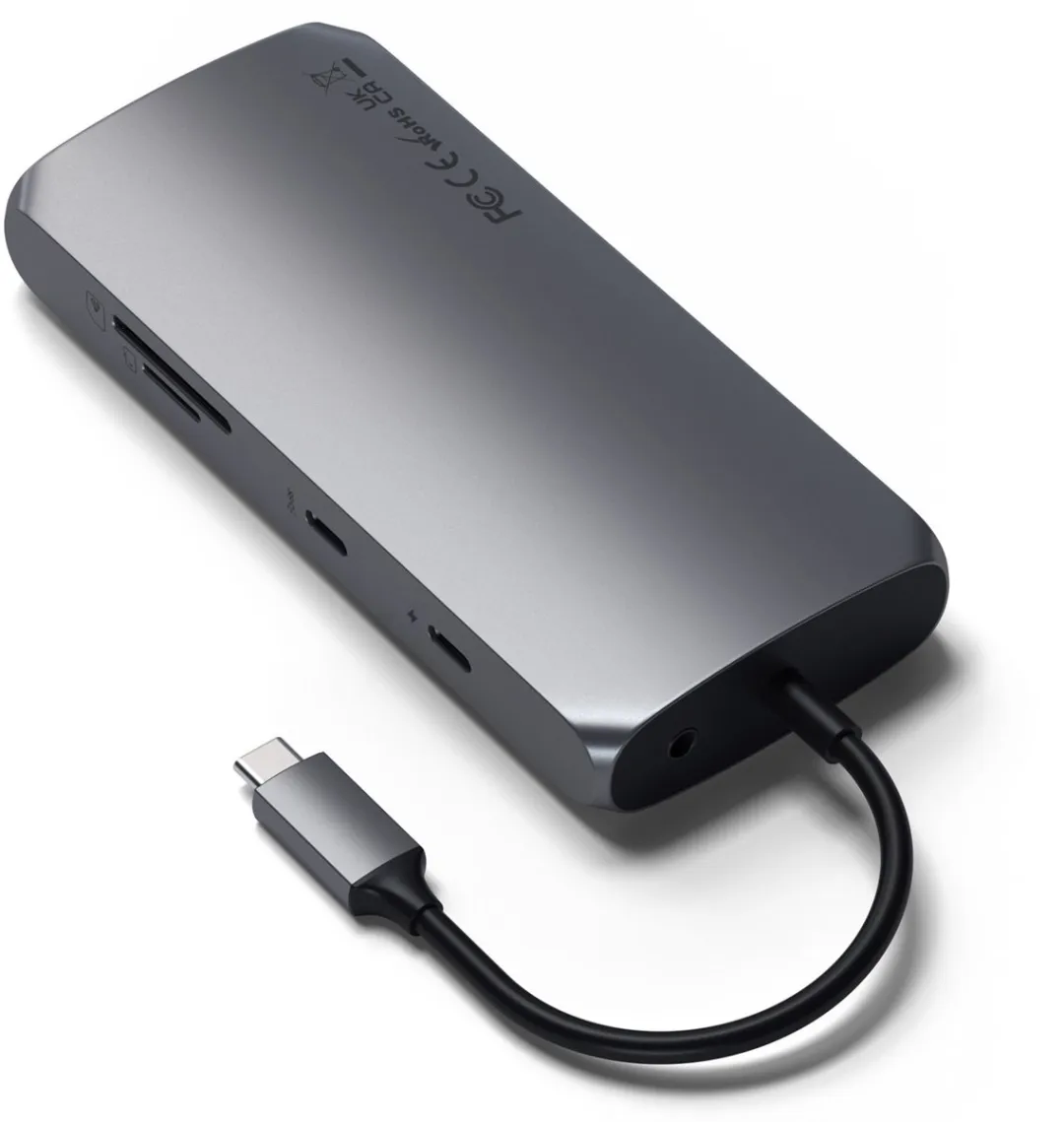 Satechi USB-C Multiport MX Adapter - Grijs