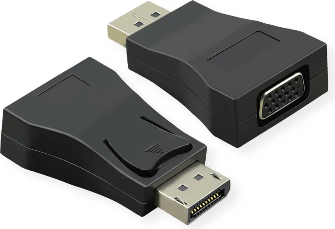 Value 12.99.3156 Adapter DisplayPort naar VGA - Zwart