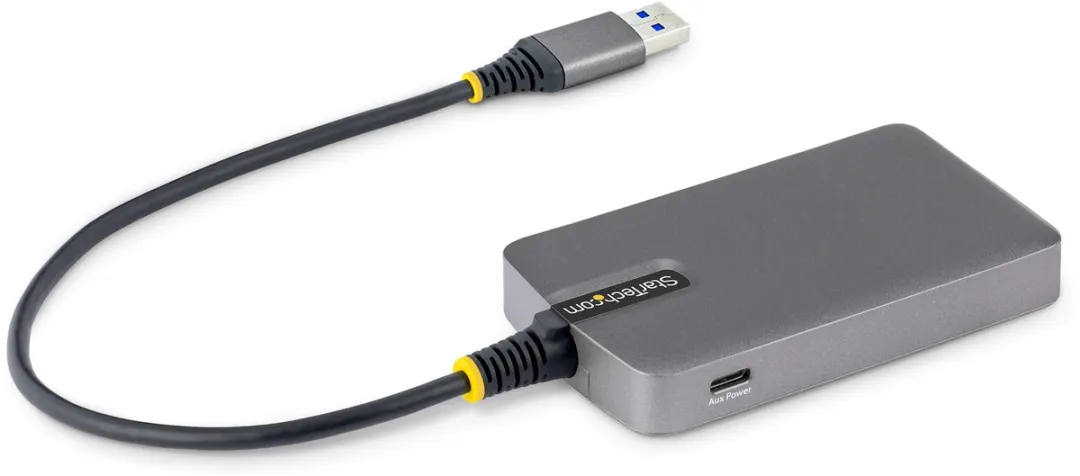 Startech 5G4AC-USB-A-HUB USB Hub 5Gbps - Grijs - afbeelding 3 van 4