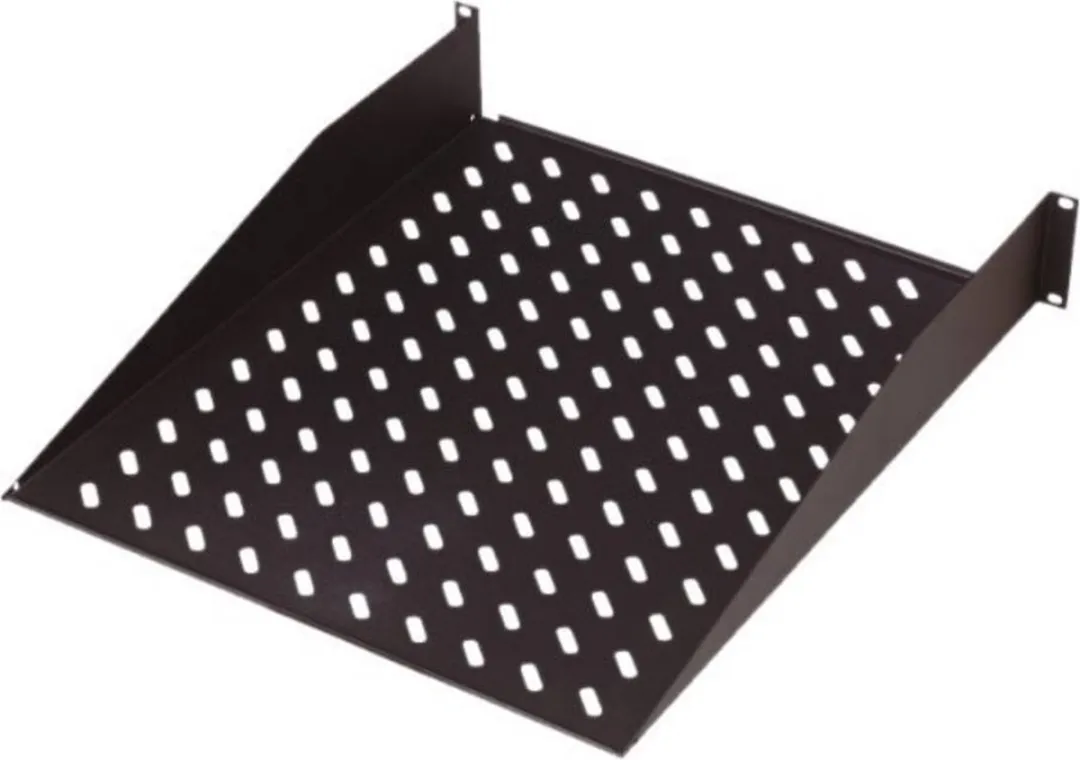 Digitus DN-19 TRAY-2-SW Apparaatbodem 19" - 2 HE - Zwart - afbeelding 6 van 6