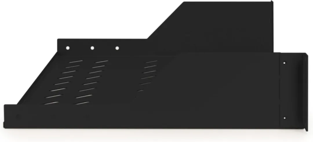 Digitus DN-19 TRAY-2-SW Apparaatbodem 19" - 2 HE - Zwart