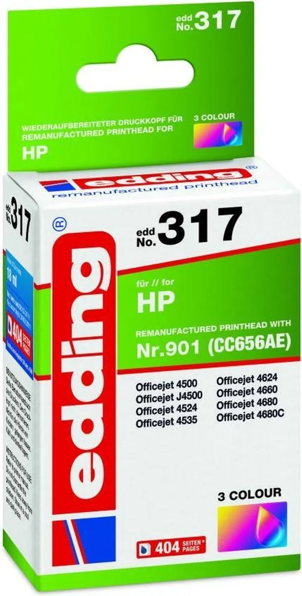 edding EDD-317 Inktcartridge CMY