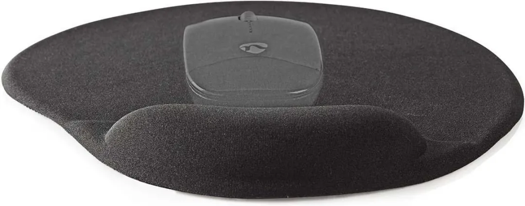 Nedis Muismat MPADFG100BK - 215mm - Zwart