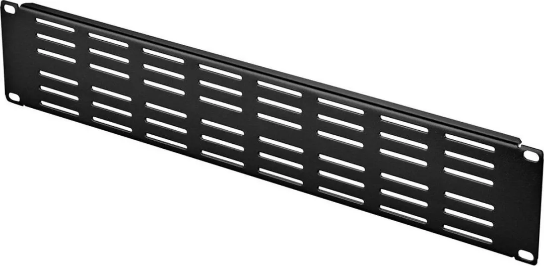 Renkforce RF-3429460 Patchkastafdekking 19" 2HE - Donkergrijs