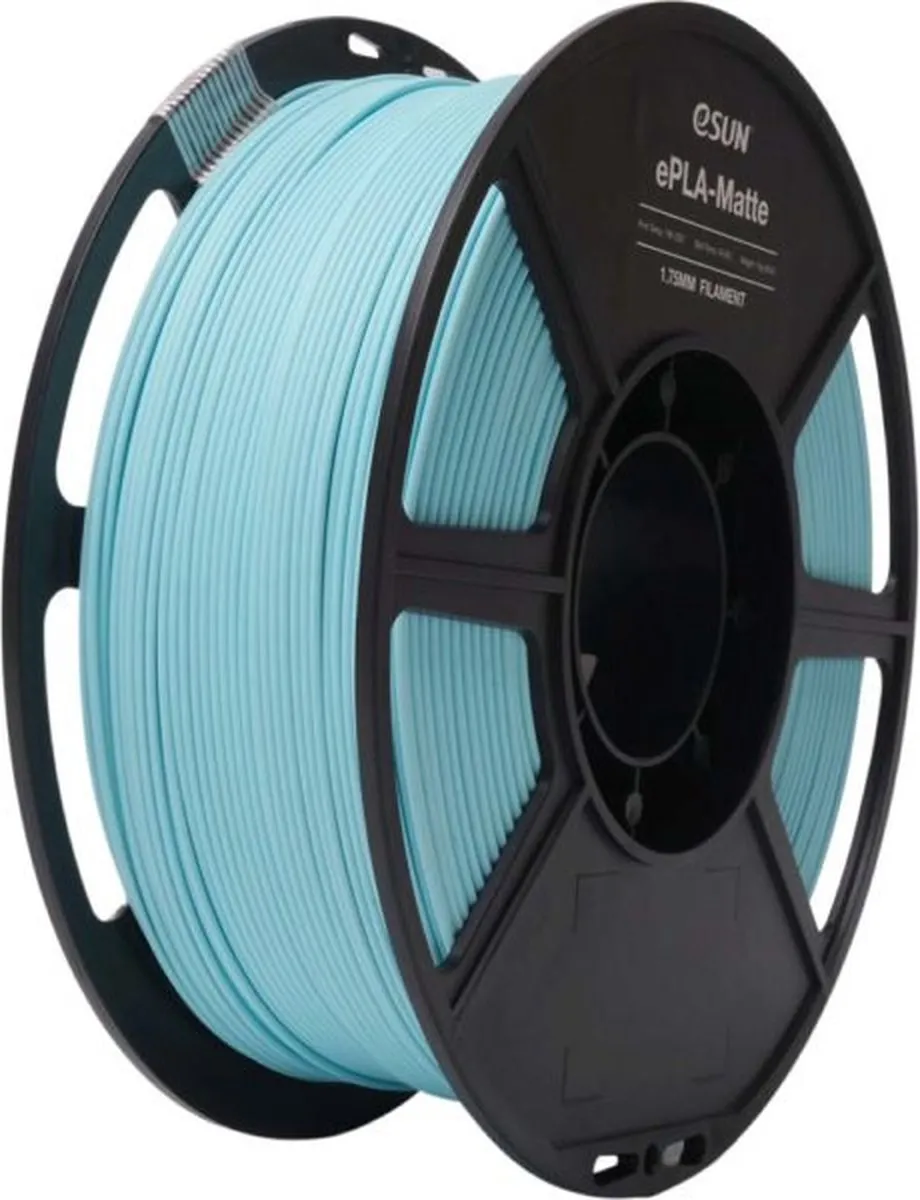 ESUN ePLA-Matte Light Blue 1.75mm 3D Printerfilament 1kg