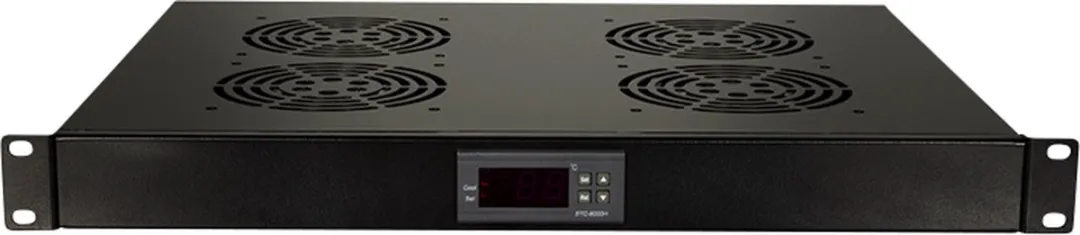 Intellinet I-CASE FAN-TC4 Ventilatiepaneel - Zwart