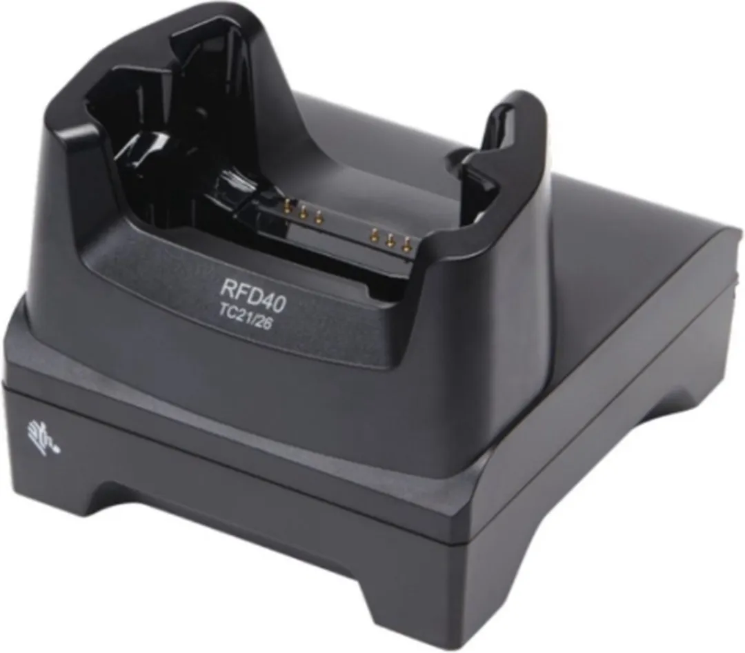 Zebra CRD1S0T-RFD40-TC2X-COM-1R Communicatiestation - Zwart