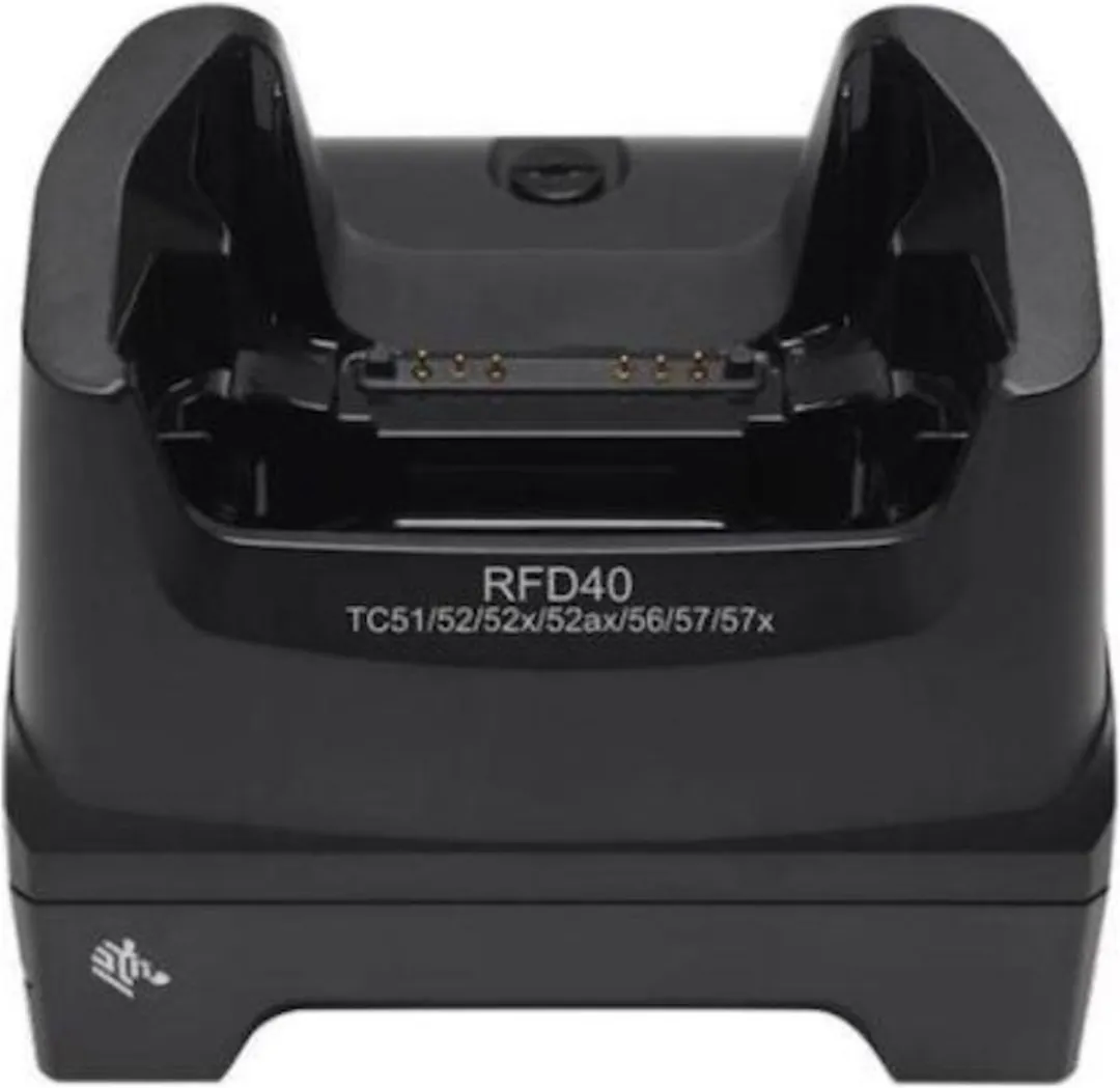 Zebra CRD1S0T-RFD40-TC2X-COM-1R Communicatiestation - Zwart