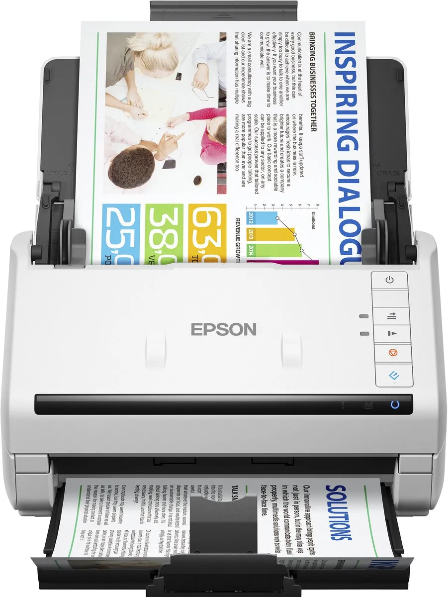 Epson WorkForce DS-530II Scanner A4 - 24 Bit - Wit