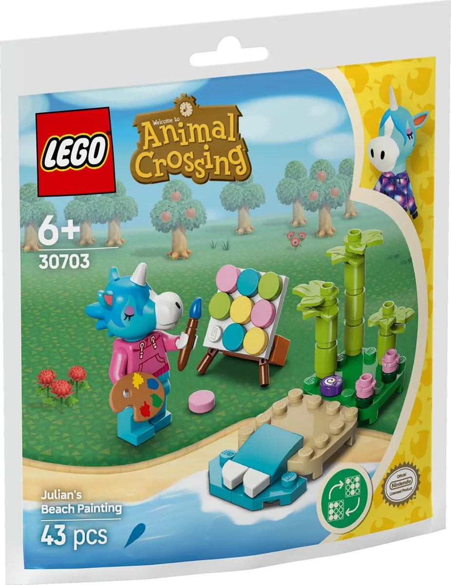 LEGO Animal Crossing Jimmy's Strandschilderij