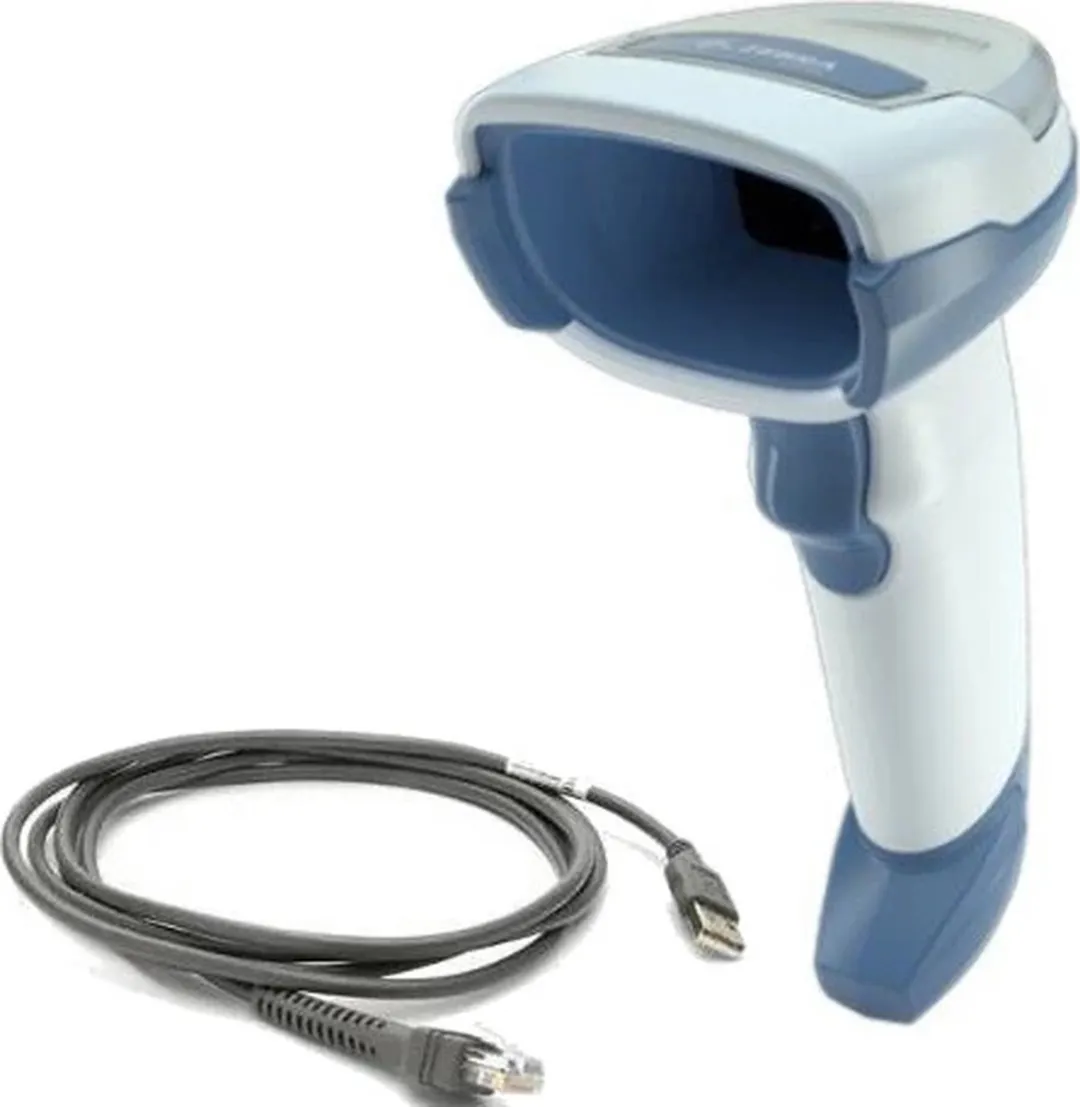 Zebra DS4608-HC4000BVZWW Barcodelezer 1D/2D - Blauw/Wit
