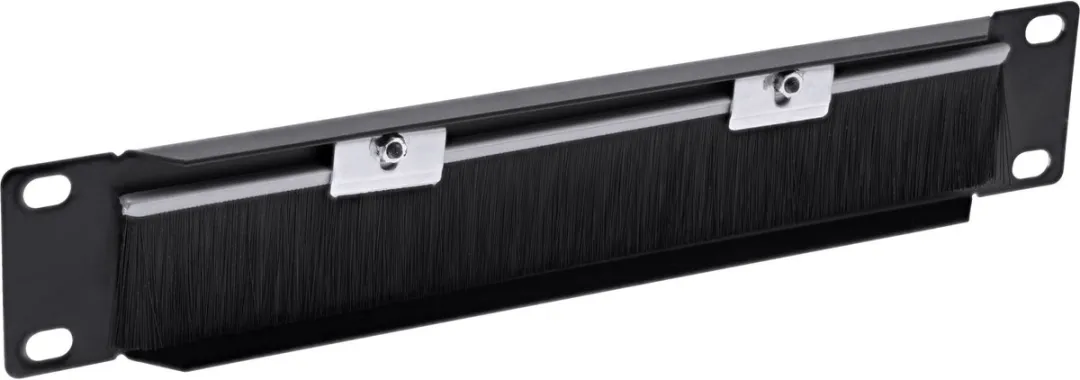 InLine 19109G Doorvoerpaneel 10 inch - 1U - Zwart