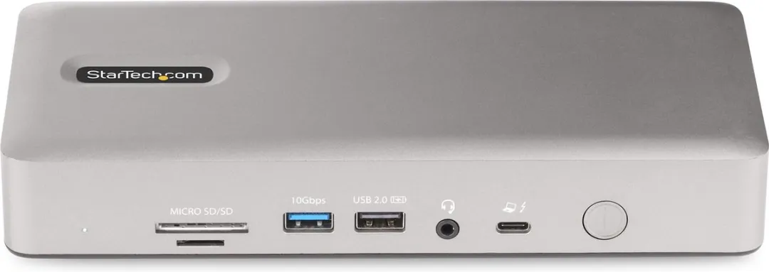 Startech 132UE-TB4USB4DOCK Thunderbolt 4 Dock - 7x USB, 2x HDMI/2x DP, 2.5Gb Ethernet - Grijs