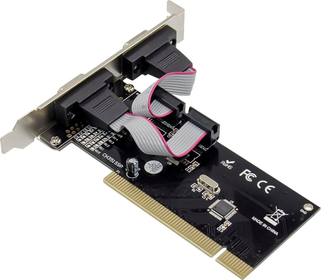 InLine 66636A Interfacekaart PCI - 2x 9-pins Serieel
