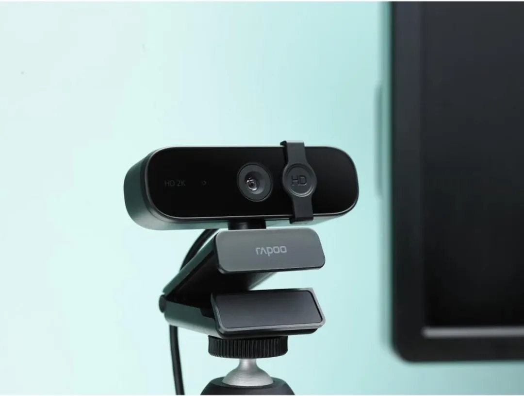 Rapoo Webcam XW2K 20022 - Full HD 2K - Zwart - afbeelding 6 van 6