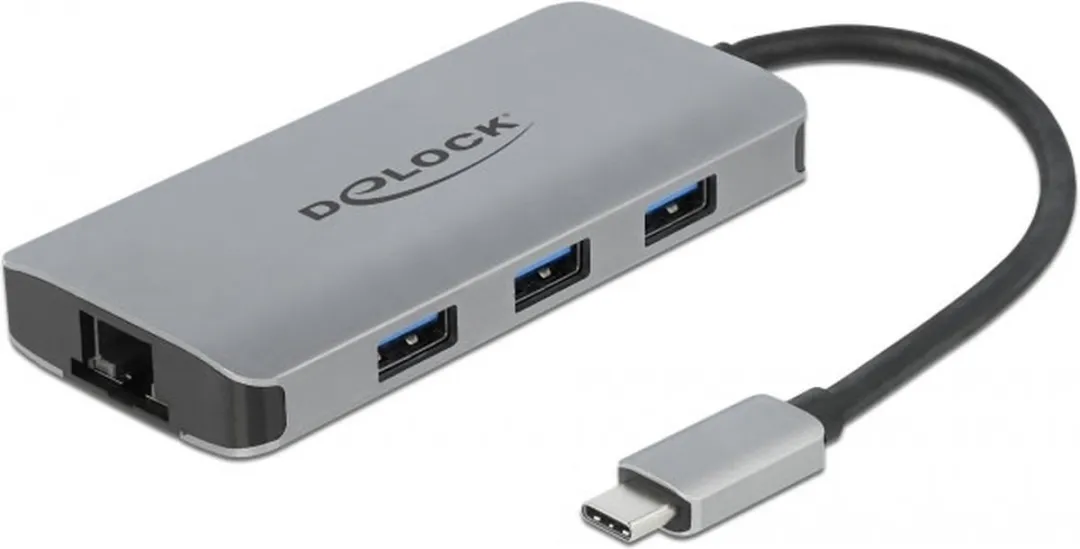 Delock 63252 USB 3.2 Hub 4 Poorten