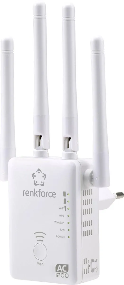 Renkforce WS-WN575A3 WiFi-versterker AC1200 Dual Band - 2.4/5 GHz