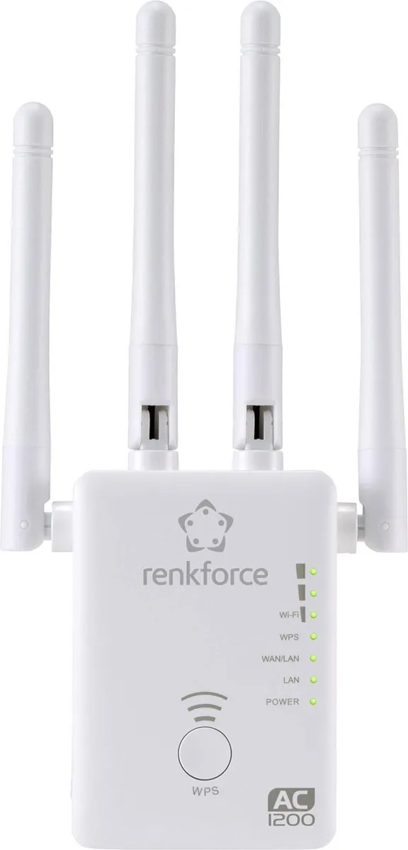 Renkforce WS-WN575A3 WiFi-versterker AC1200 Dual Band