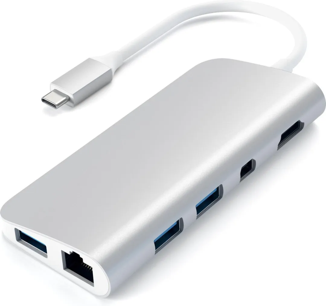 Satechi TYPE-C Multimedia Adapter ST-TCMM8PAS