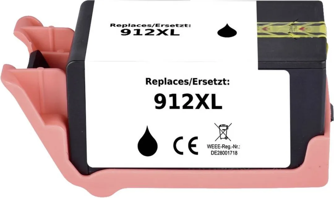 Renkforce Inktcartridge RF-5655884 - Zwart - Compatibel HP 912XL