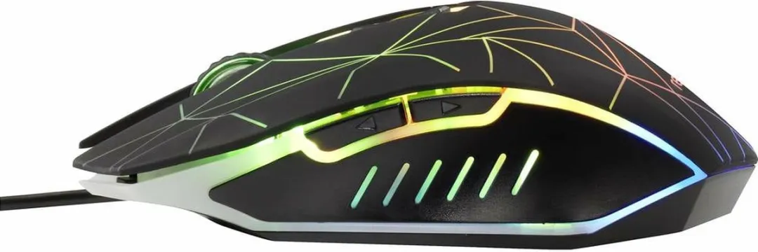 Renkforce RF-GM-120 Gaming-muis - 6 Knoppen - USB - Rechtshandig