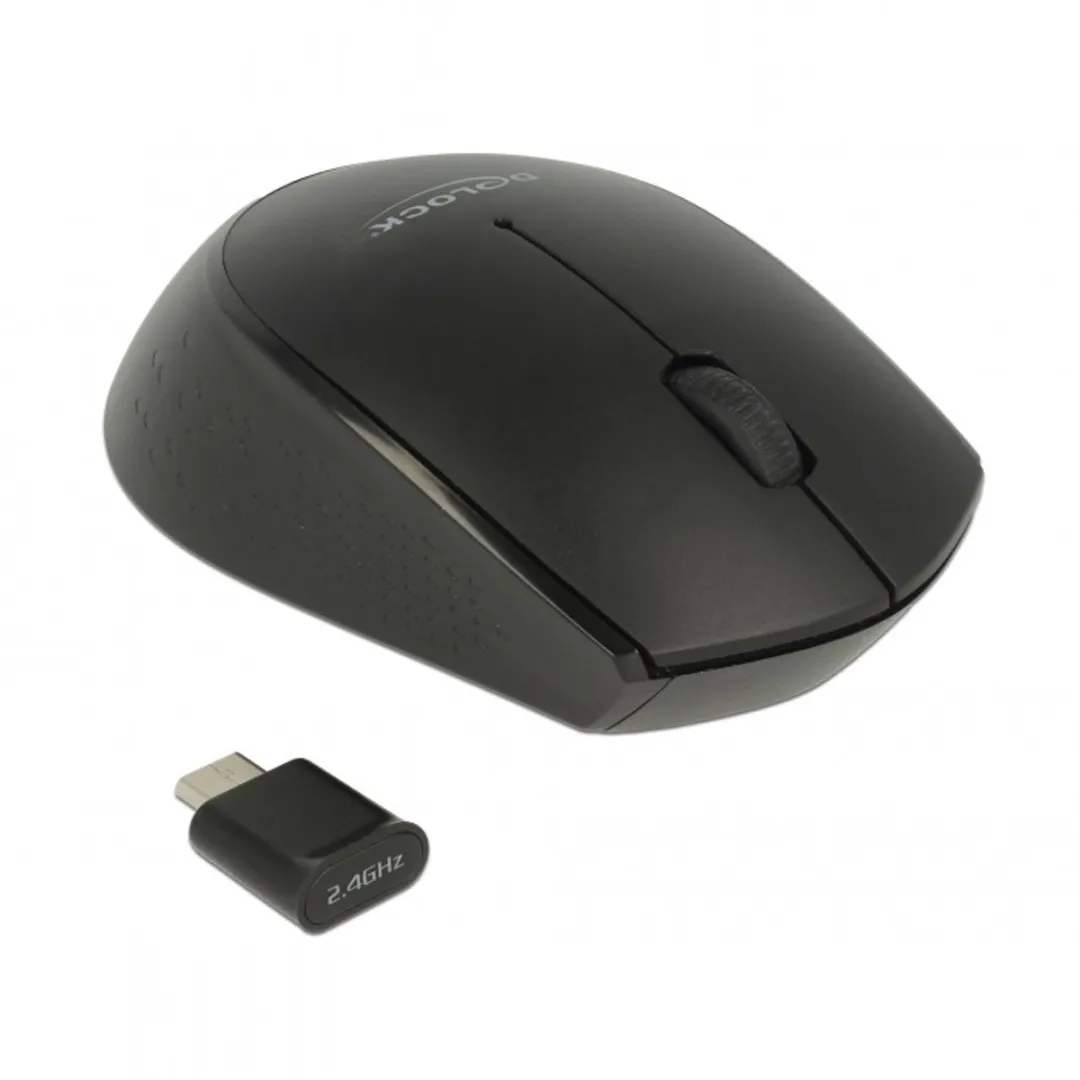 Delock 12526 Draadloze USB-C Mini Muis