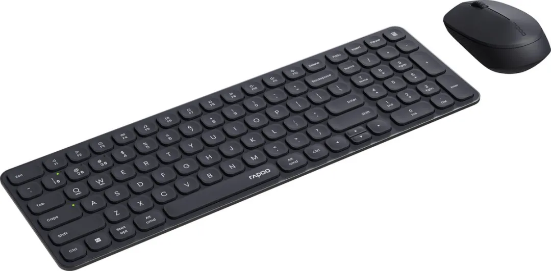 Rapoo 9310M Bluetooth Toetsenbord + Muis Set - Zwart