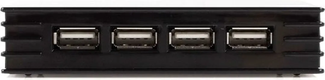 Startech ST7202USBGB USB 2.0 Hub 7 Poorten - Zwart