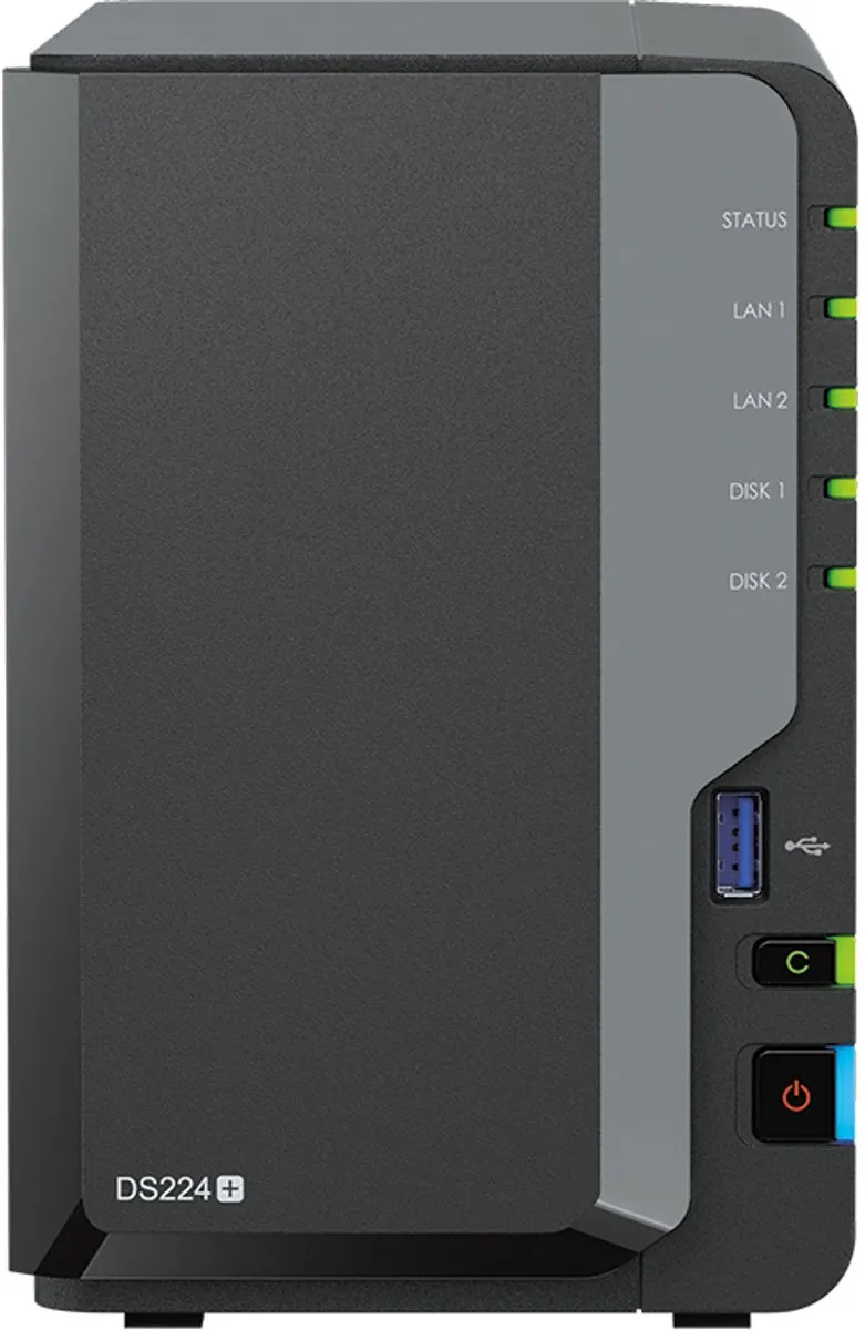 Synology DS224+ NAS - 16TB (2x8TB)