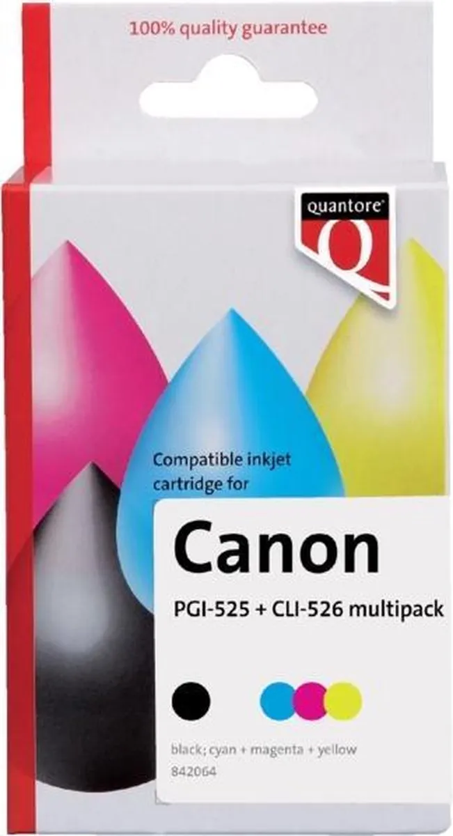 Quantore Inktcartridge PGI-525+CLI-526