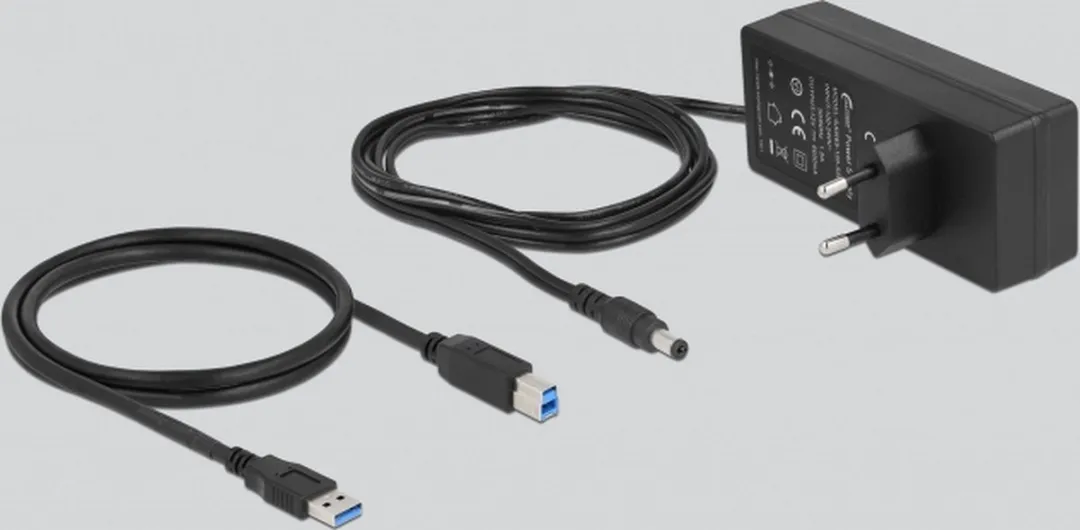 Delock USB Hub 7 Poorten 63669 - Grijs
