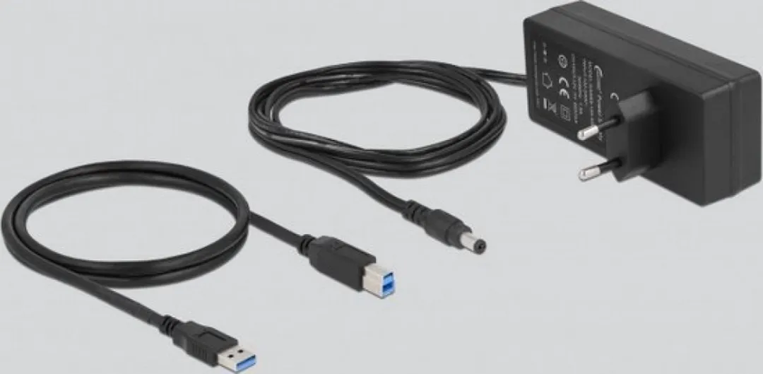 Delock USB Hub 7 Poorten 63669 - Grijs