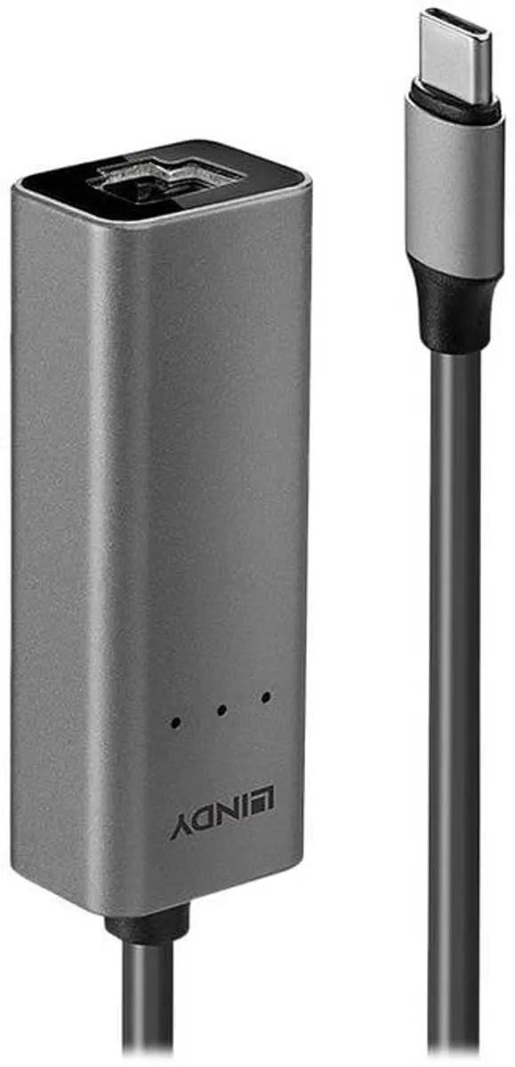 Lindy 2.5G USB-C Netwerkadapter - RJ45 - Kleurloos - afbeelding 6 van 6