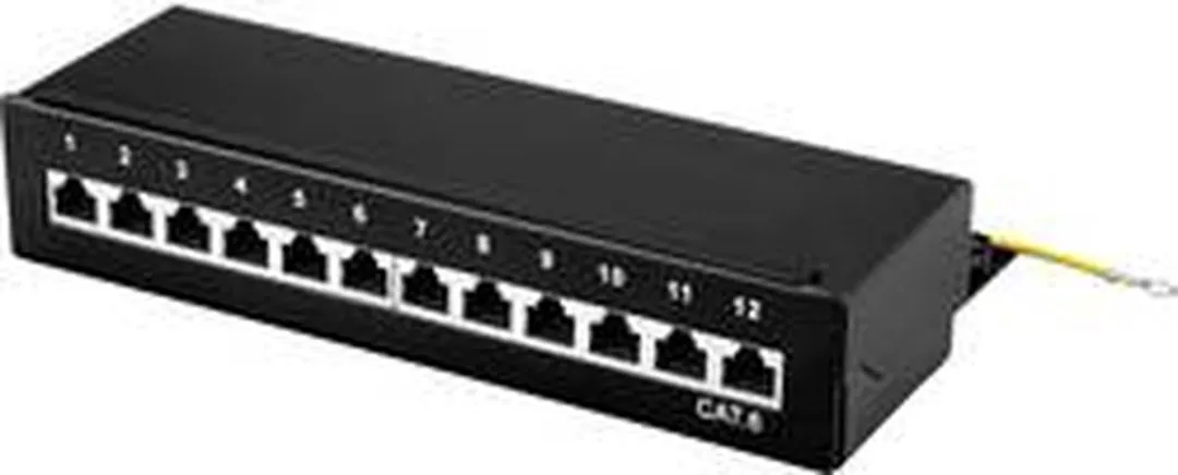 Renkforce RF-4456725 Netwerkpatchbox CAT 6 - 12 Poorten - 1 HE - afbeelding 6 van 6