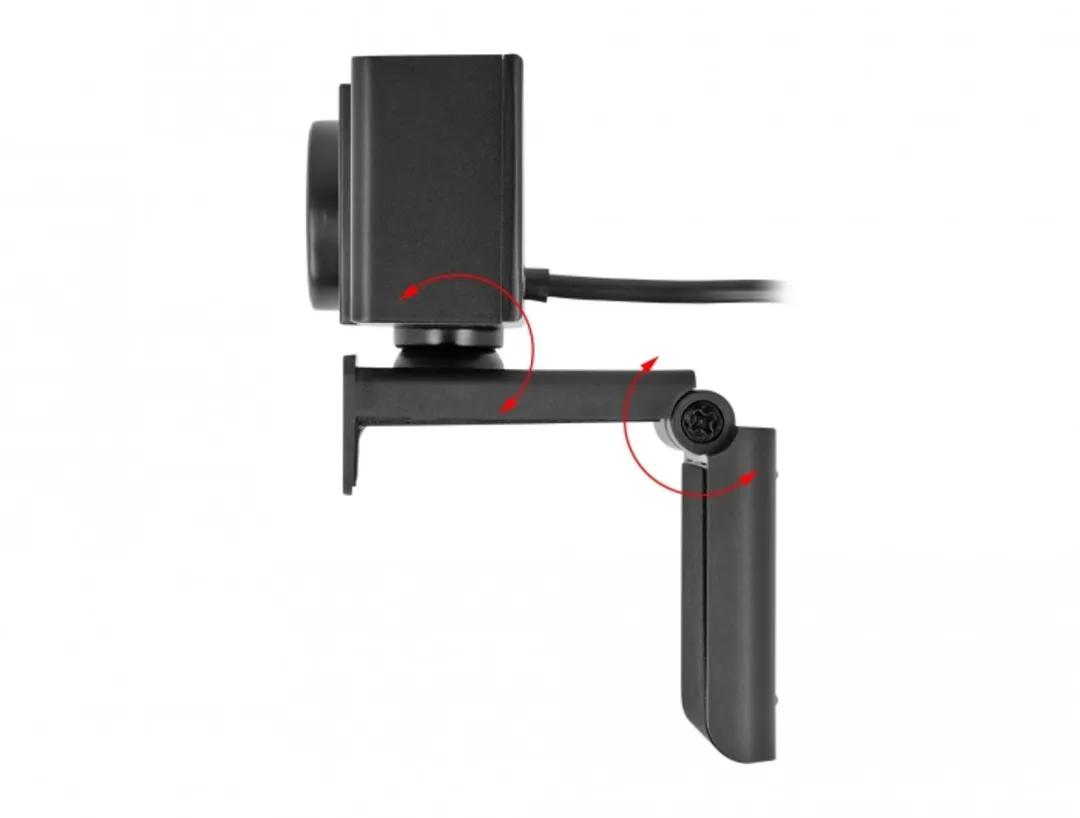 Delock 96400 Webcam 4K - Zwart