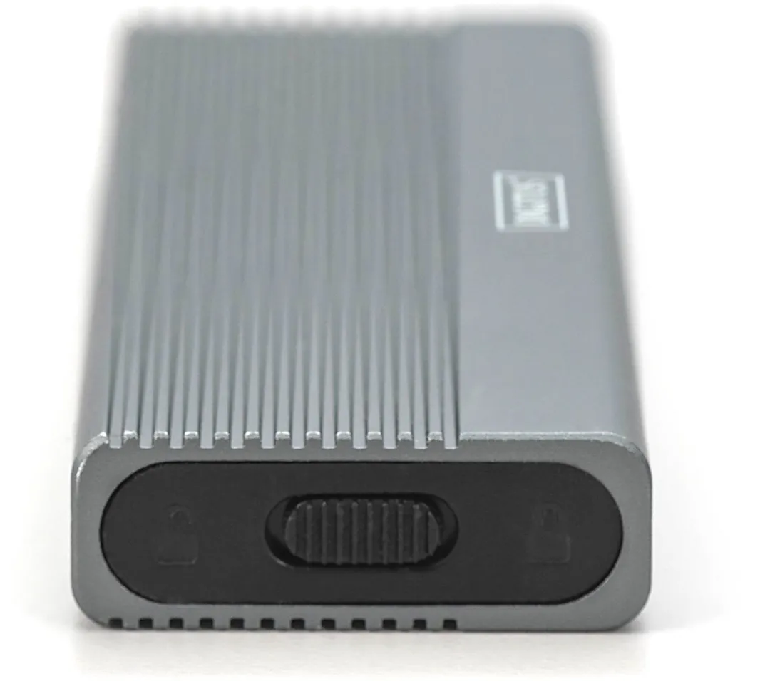 Digitus DA-71156 M.2 SSD-behuizing USB-C 3.2 Gen 1 - Grijs