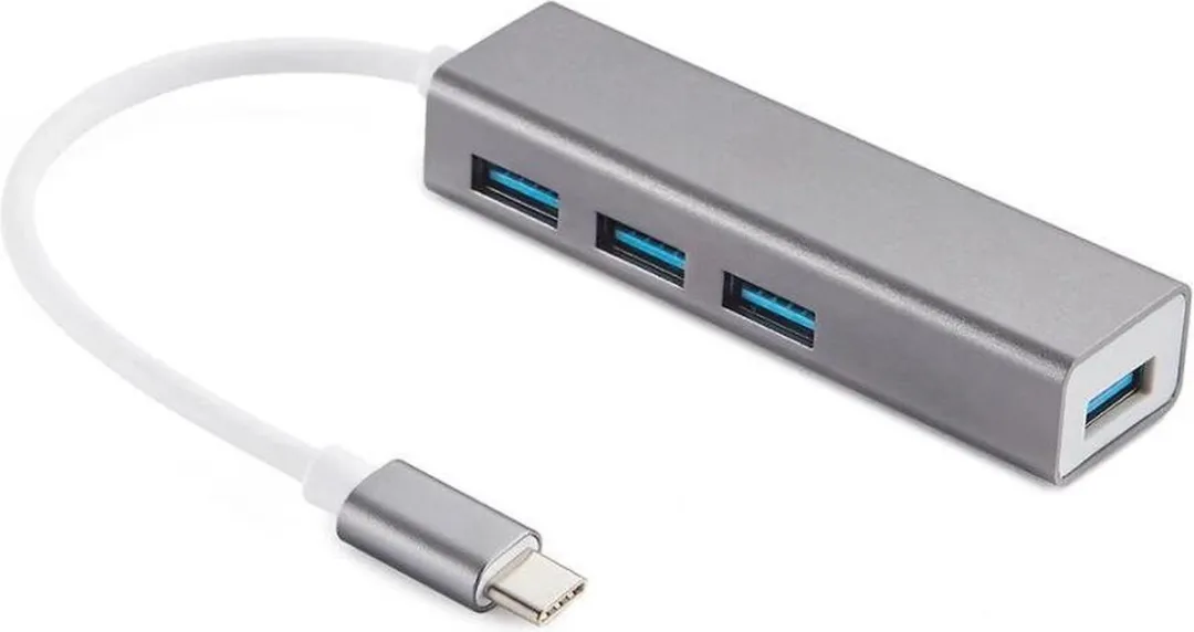 NÖRDIC USBC-N1184 USB-C Hub 4 Poorten
