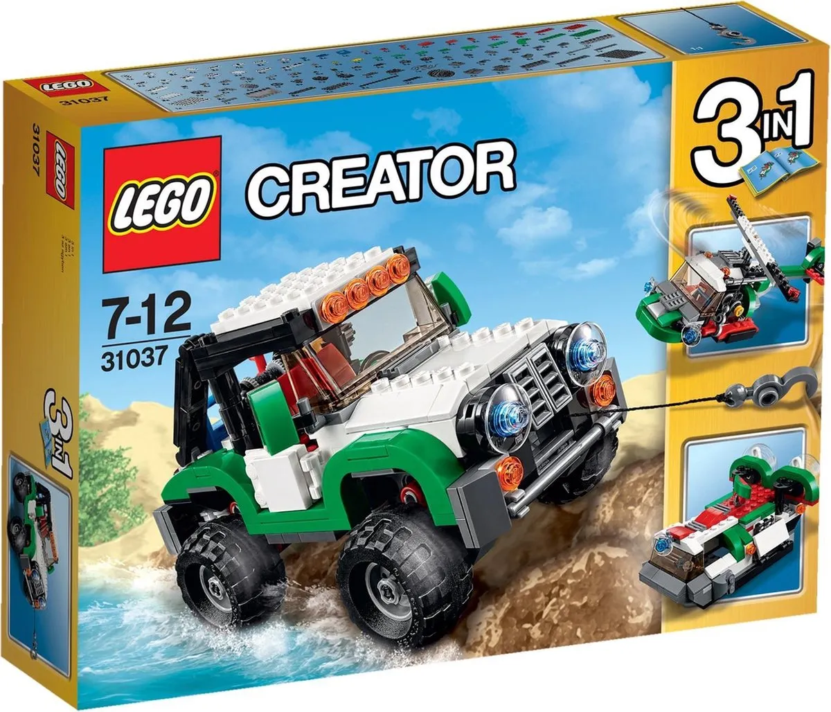 LEGO Creator Avontuurlijke Voertuigen 31037
