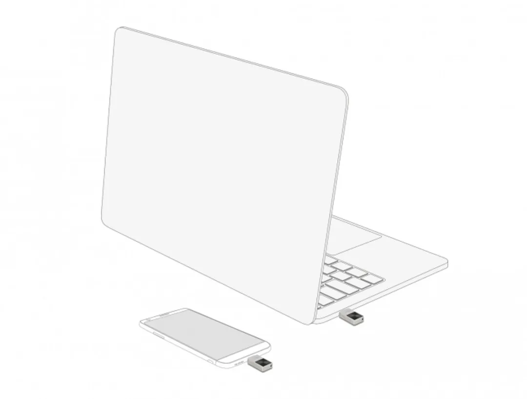 Delock 54082 USB-C Geheugenstick 16GB - Zilver