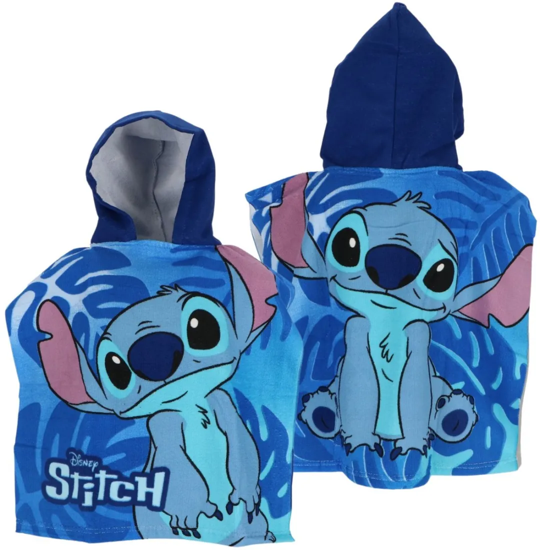Disney Lilo & Stitch Poncho - One Size - Multi Colour