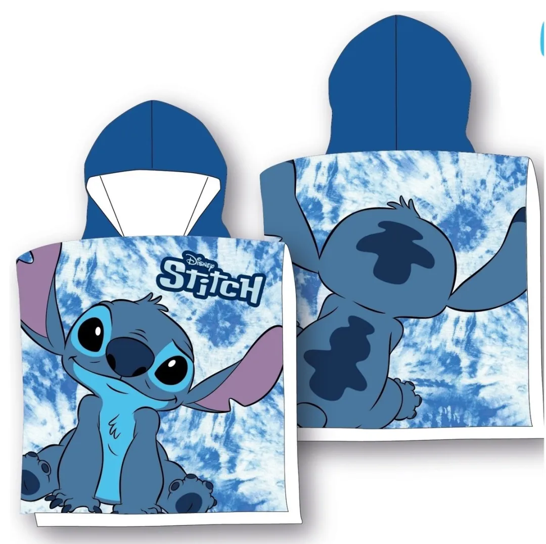 Disney Lilo & Stitch Poncho - One Size - Multi Colour