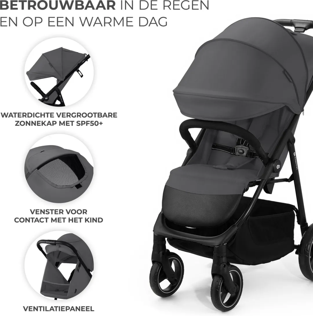 KinderKraft TRIG 3 Buggy - Grijs