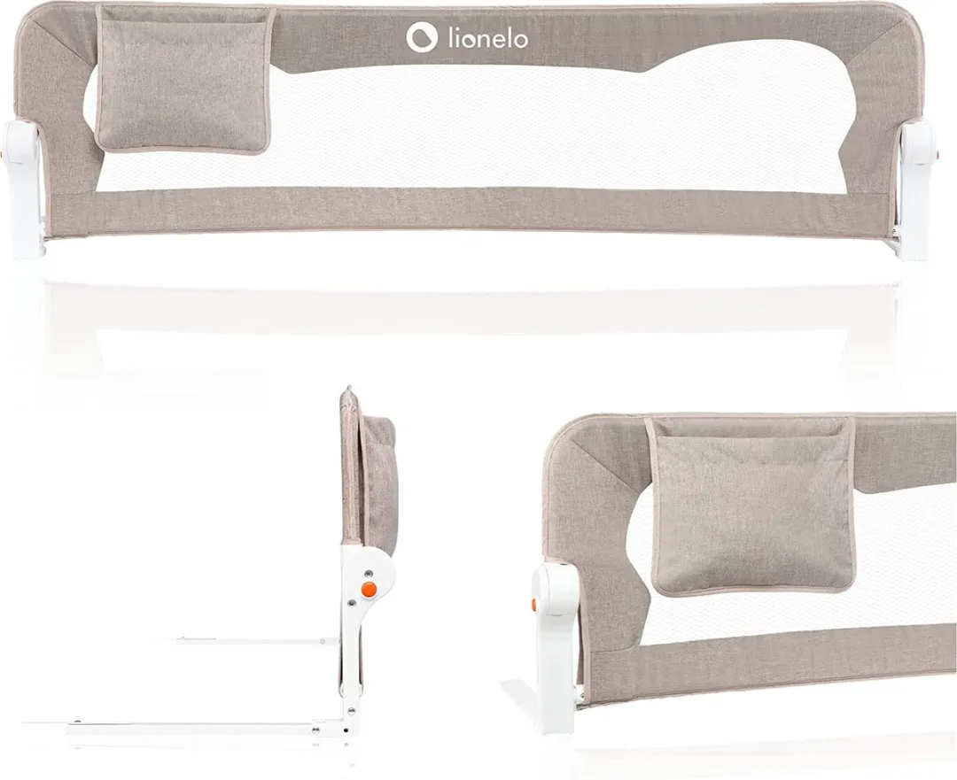 Lionelo Eva Bedhekje - 150cm - Grijs