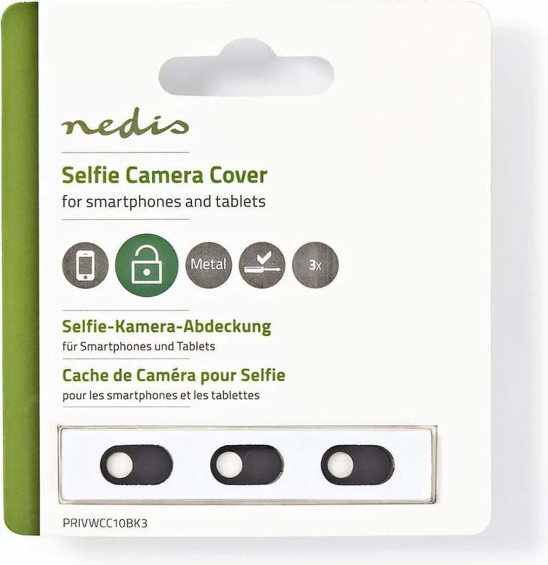 Nedis Camera Cover Metaal - 3 Stuks - afbeelding 3 van 3