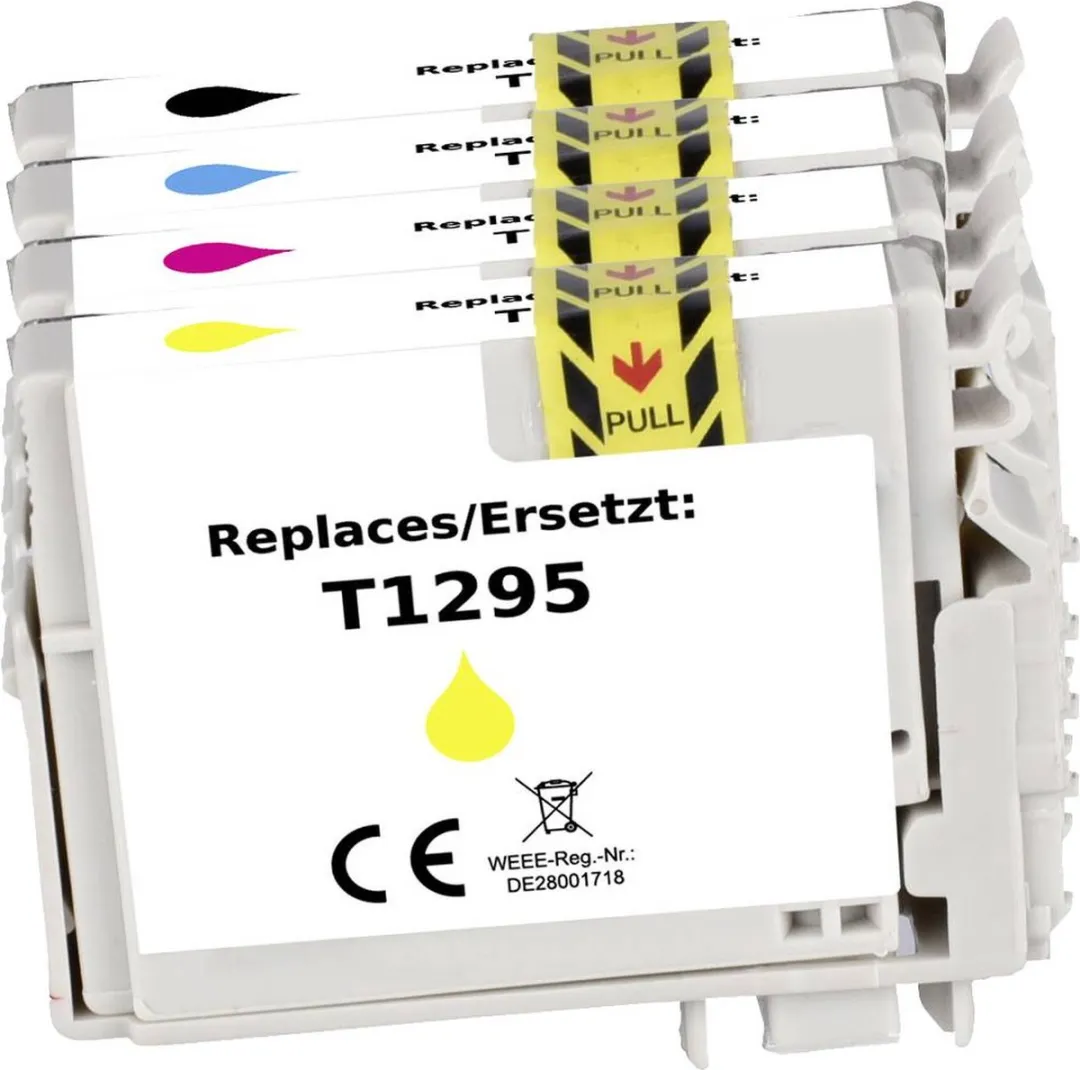 Renkforce RF-5718864 Inktcartridge CombiPack - Zwart/Cyaan/Magenta/Geel