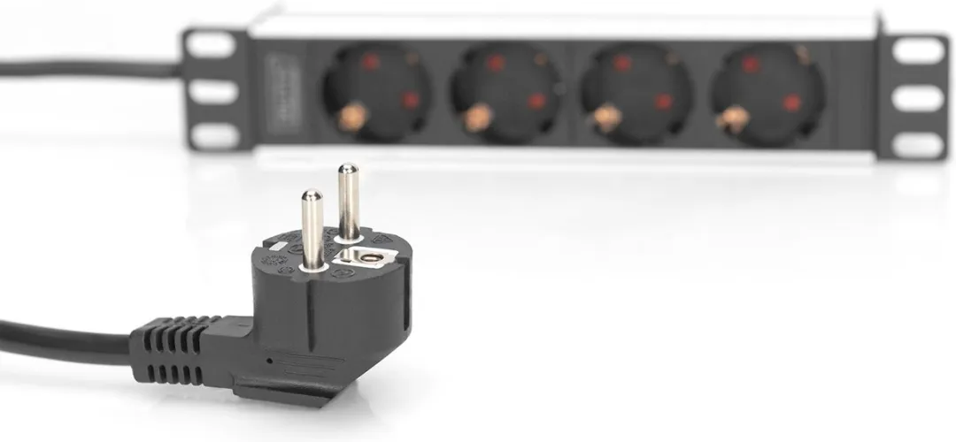 Digitus DN-95418 Stekkerdoos - Zwart
