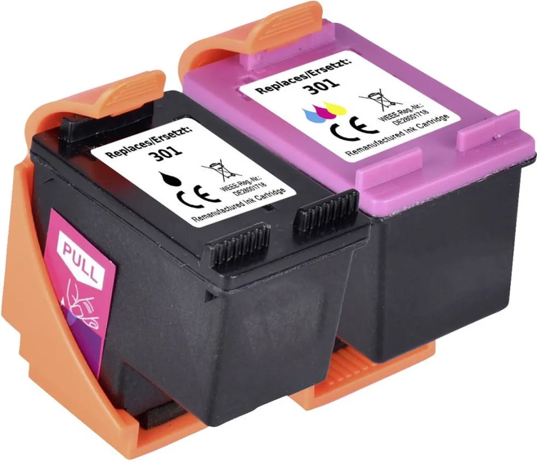 Renkforce Inktcartridge RF-5633218 - HP 301 Compatibel - Zwart/Cyaan/Magenta/Geel