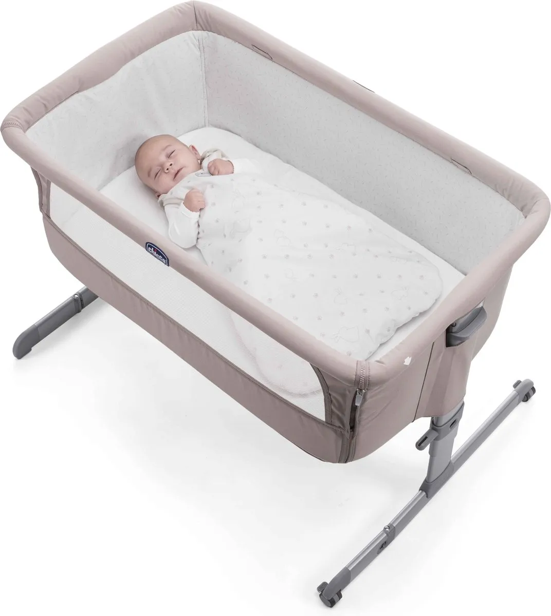 Chicco Matrasbeschermer Next2Me Wieg - 83x50cm Wit